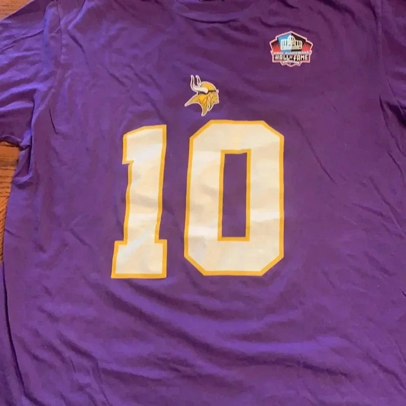 Minnesota Vikings Fran Tarkenton Retro HOF Jersey - Picture 6 of 6